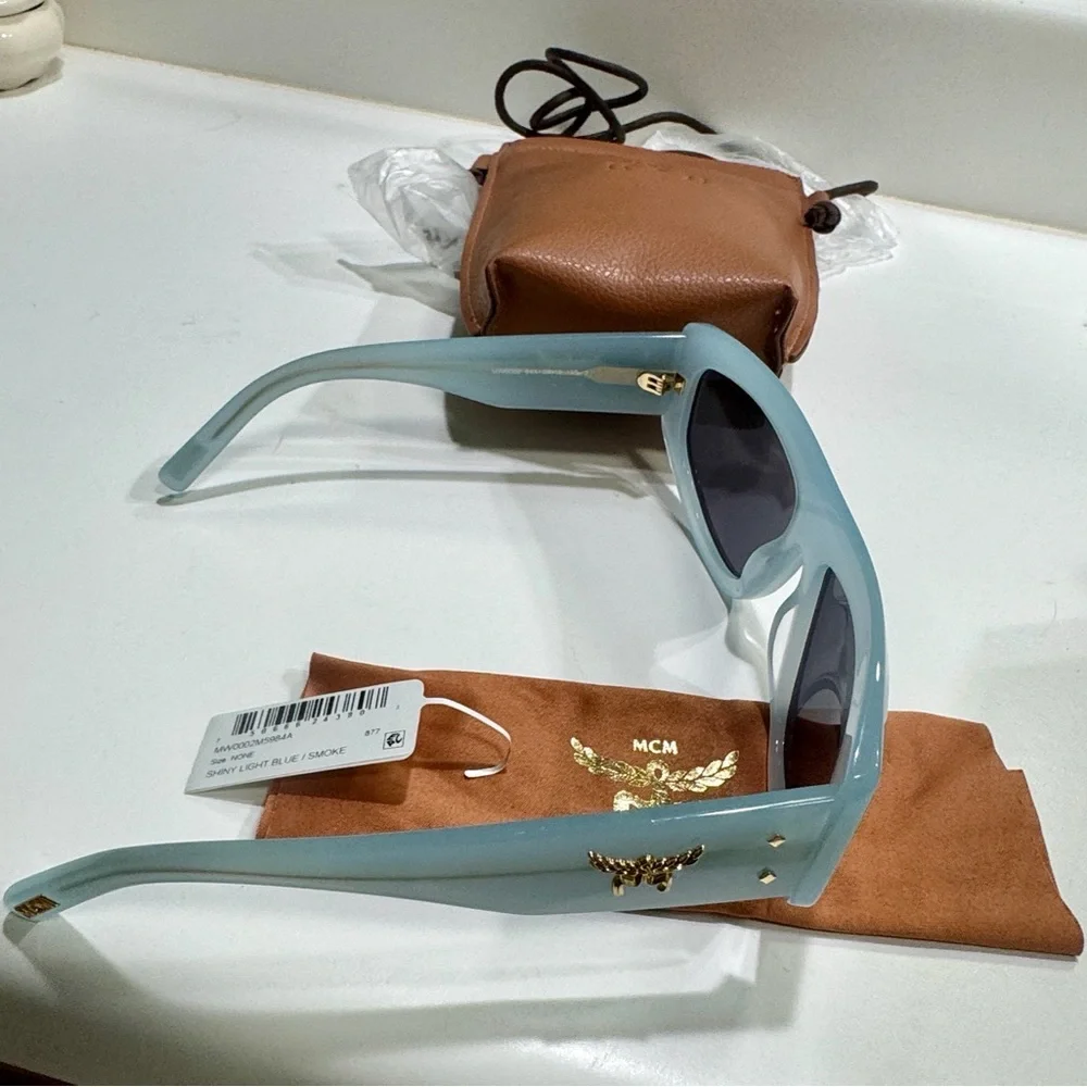 MCM blue and Black Sunglasses